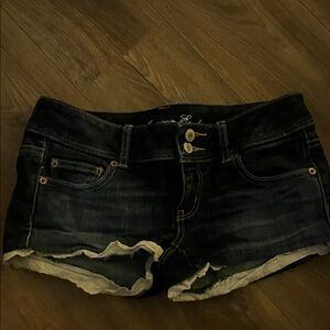 American Eagle Outfitters Dark Blue Jean Shorts